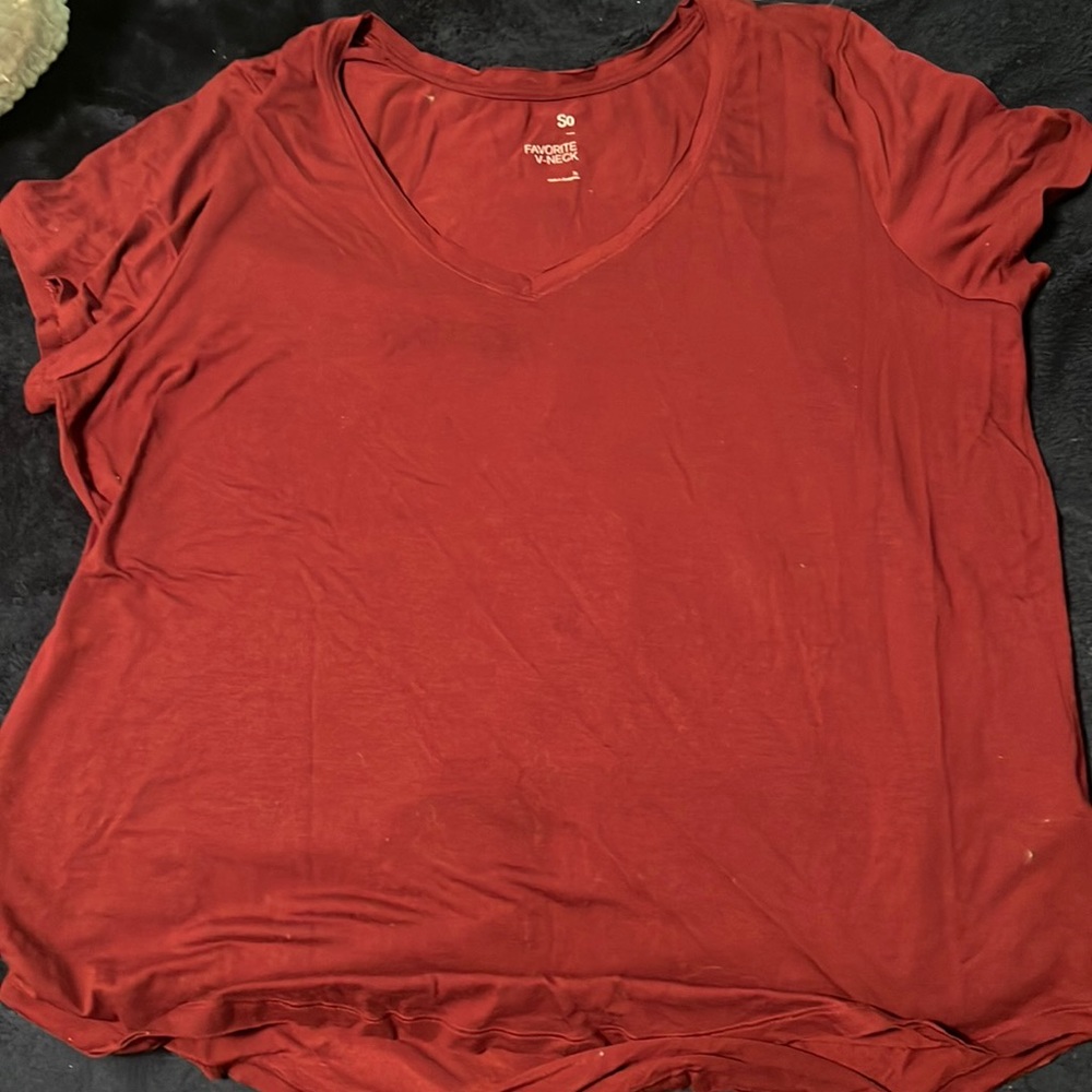 V-neck Shortsleeve